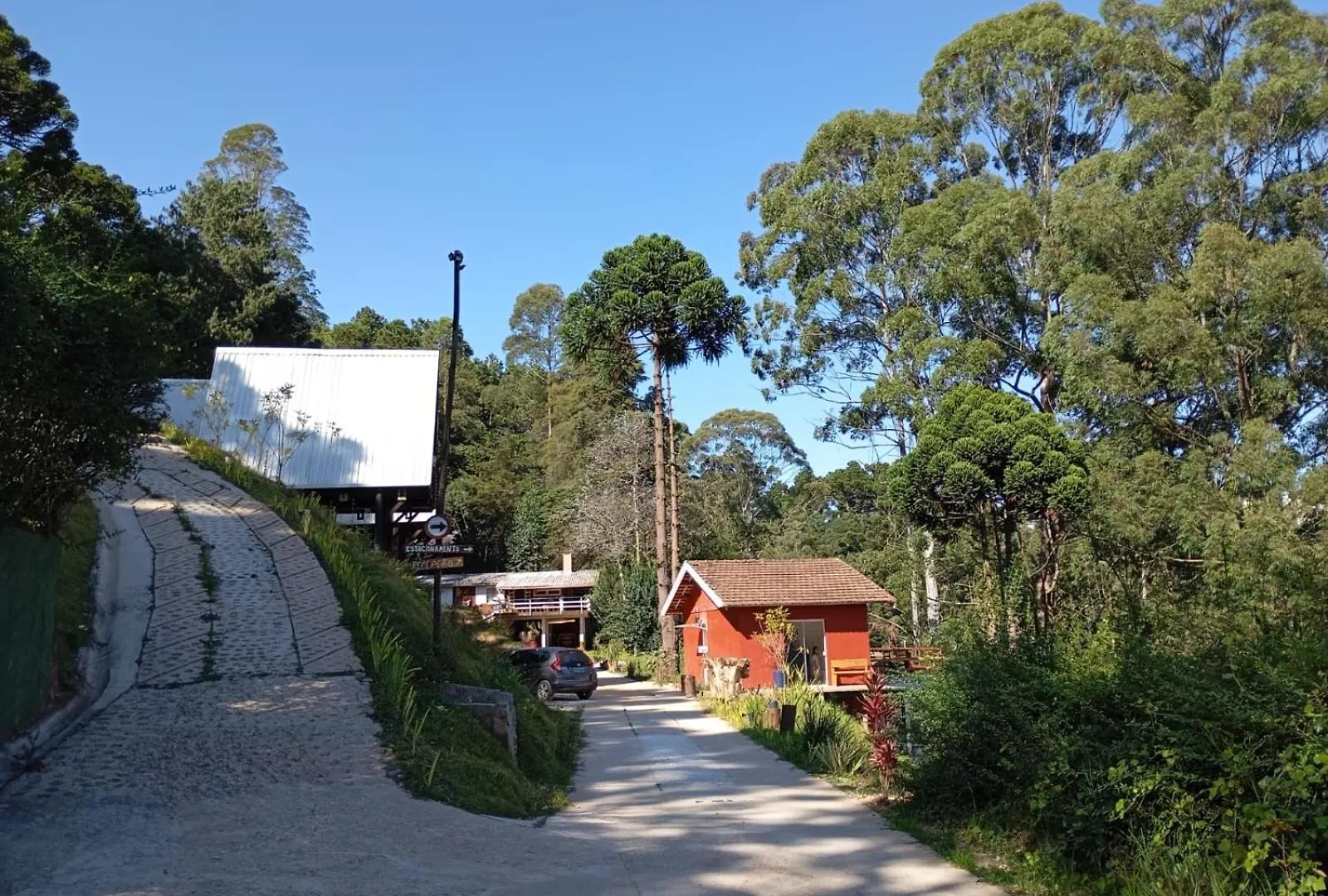 Alojamento de Turismo Selvagem Chale De Vidro Capivari Vila Campos do Jordão Brasil